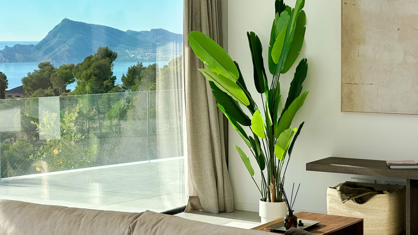 Villa de luxe avec vue sur la mer et design contemporain à Altea Hills