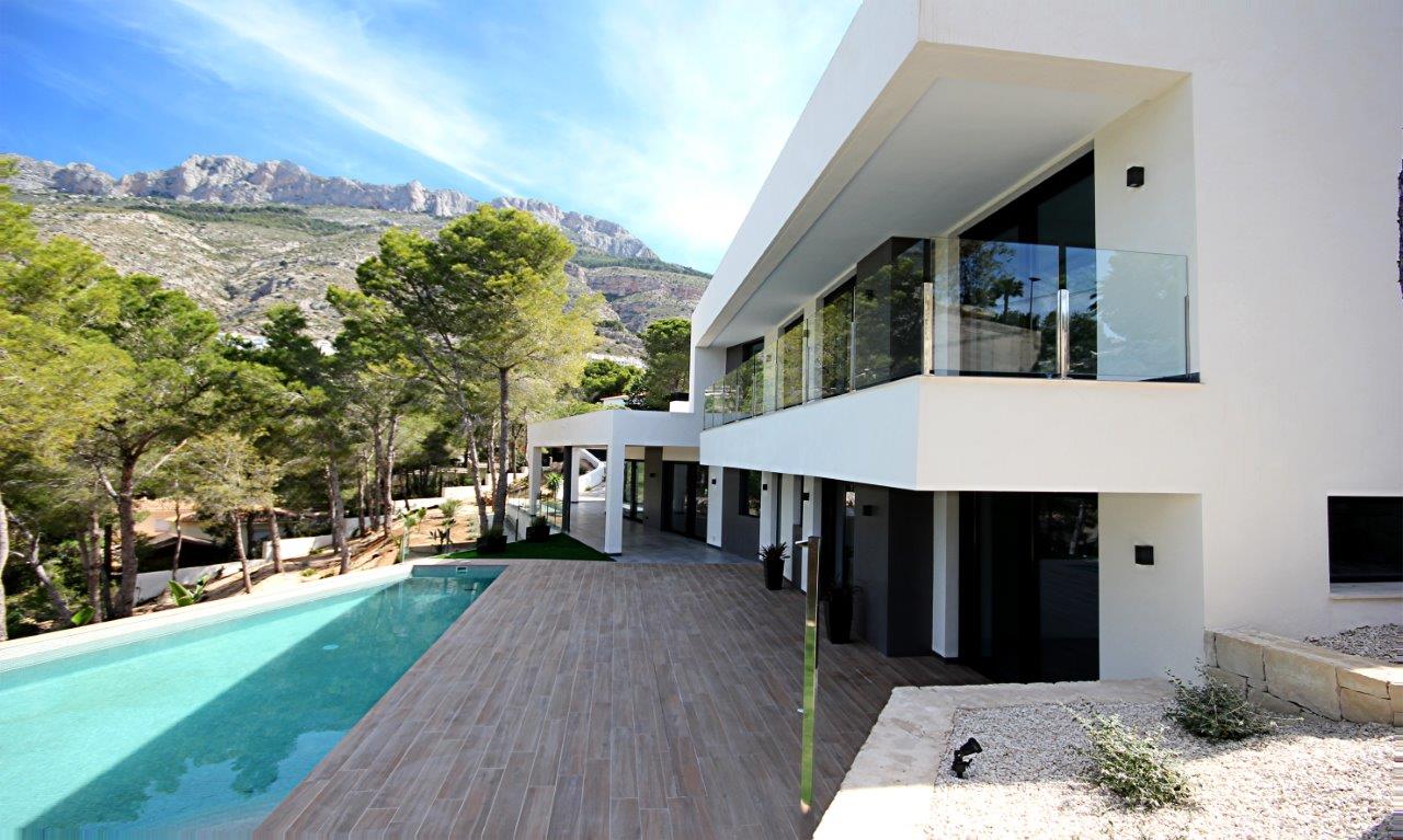 Nieuw gebouwde luxe villa in Altea la Vella