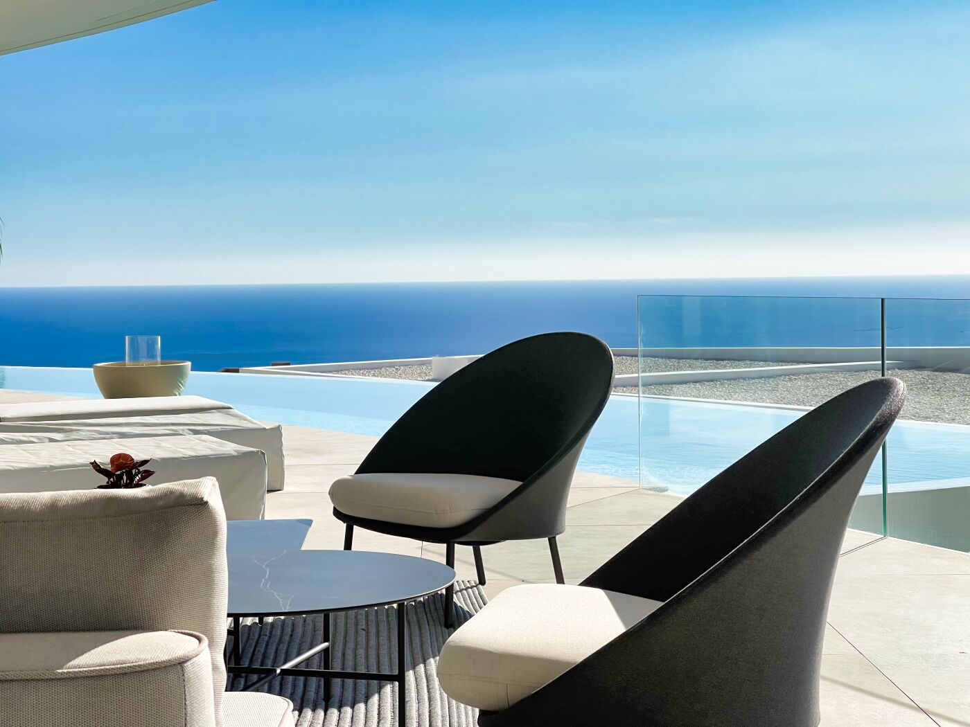 Moderno chalet de lujo con increíbles vistas al mar en Altea