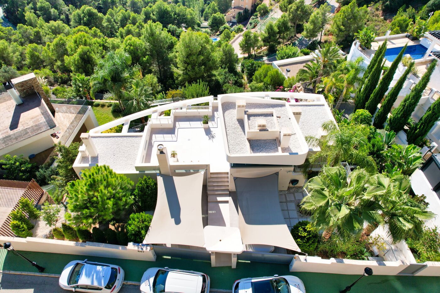 Uitzonderlijke luxe villa met ongelooflijk uitzicht op zee in Altea Hills
