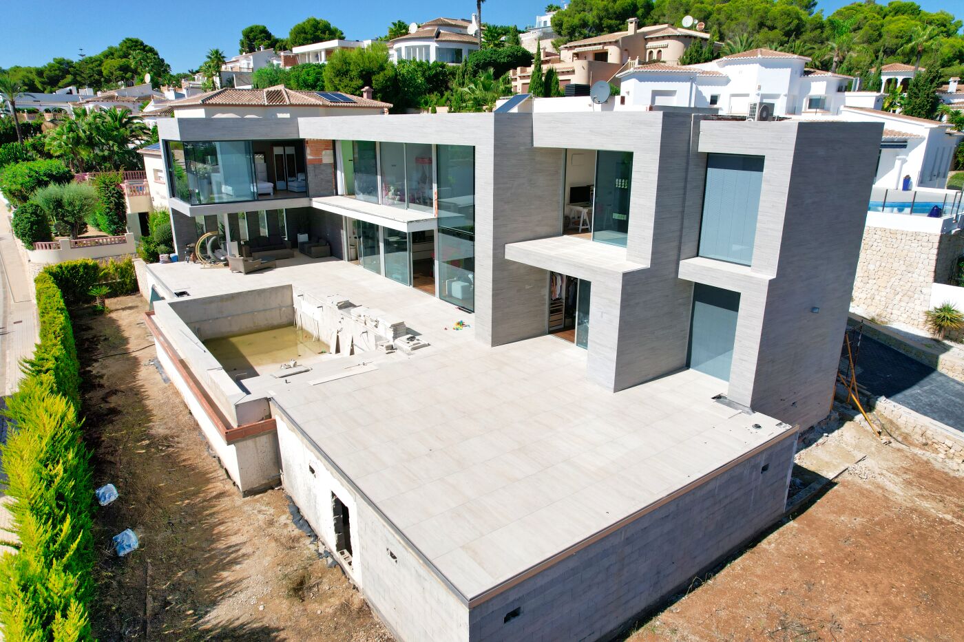 Luxe villa met fantastisch uitzicht te koop in Moraira