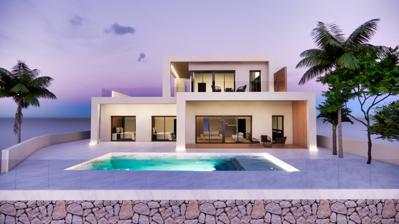 Moderne villa te koop in Altea met uitzicht op zee