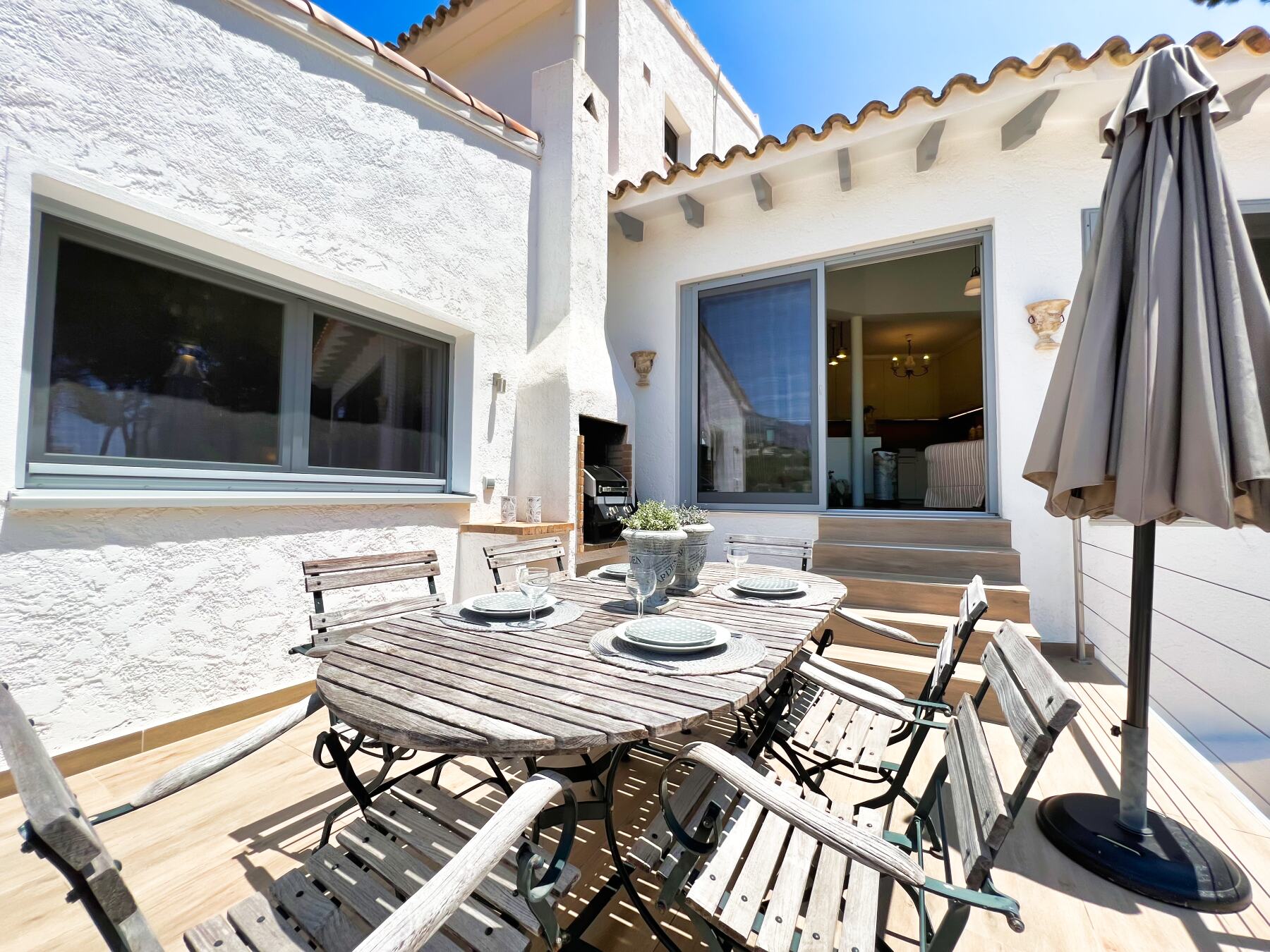 Mediterrane Villa etwas Meerblick und Gästewohnung in Altea zu verkaufen