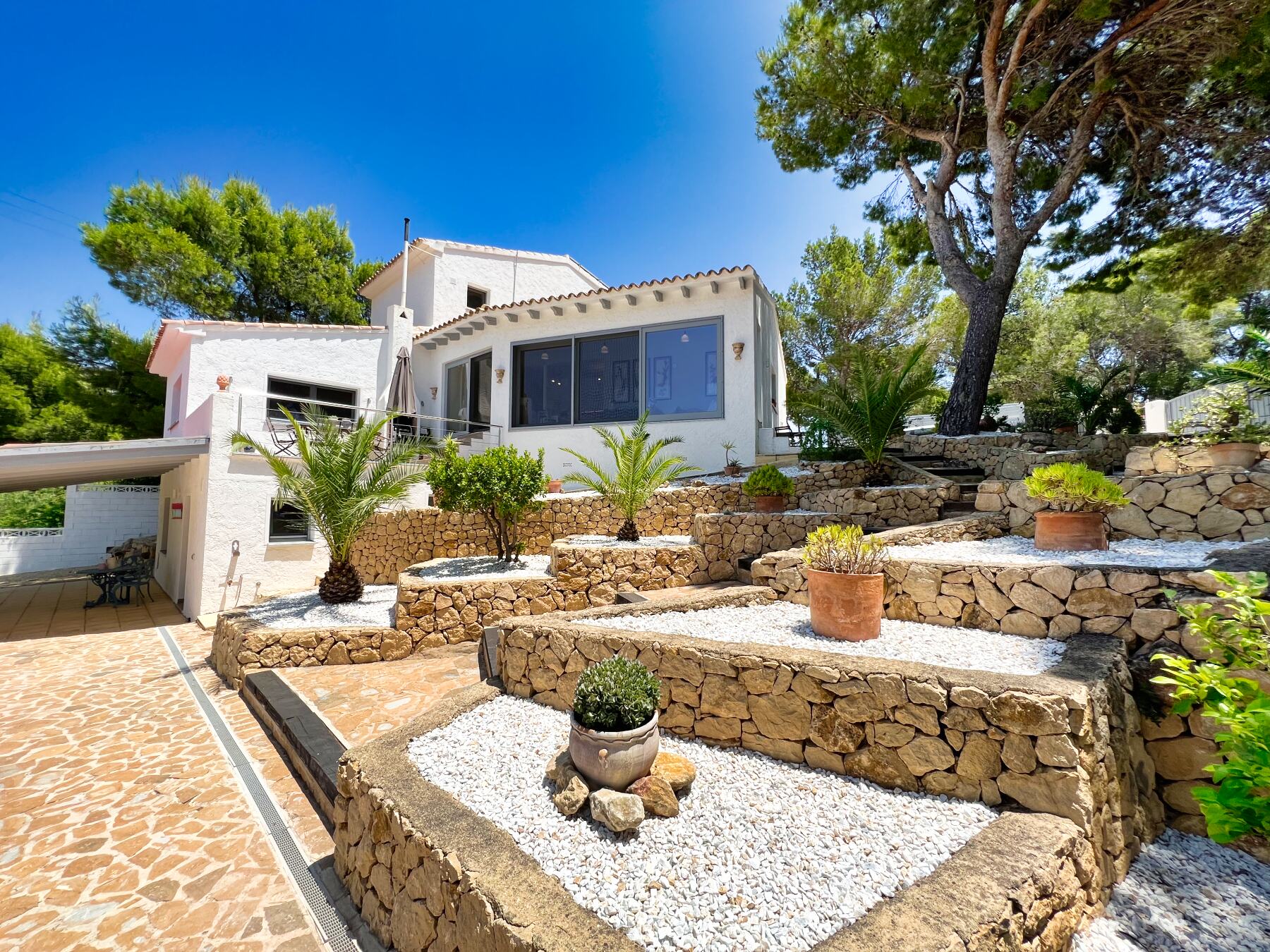 Maison méditerranéenne avec appartement d'amis à vendre à Altea