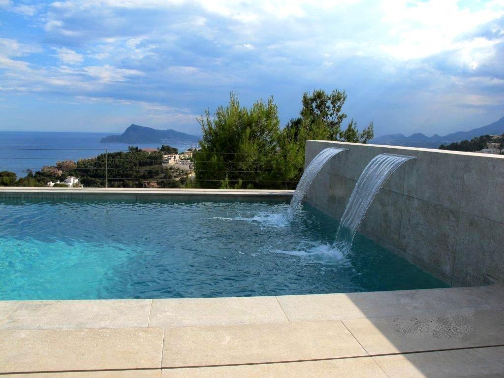 Lujosa villa en Altea Hills con vistas al mar y dos piscinas